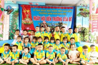 Trường mầm non Hoa Sen – Thông báo tuyển sinh năm học 2024-2025