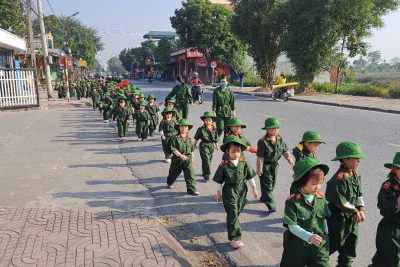 Ngày 19/12/2024Trường mầm non Hoa Sen tổ chức Chào mừng kỉ niệm 80 năm ngày thành lập Quân đội Nhân dân Việt Nam