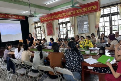 Ngày 21/8/2023 Tổ chức bồi dưỡng nâng cao năng lực chuyên môn cho đội ngũ CBGV năm học 2023-2024